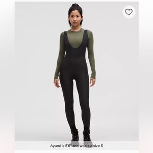 Lululemon Ribbed Nulux Skiing Bodysuit